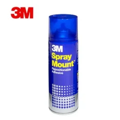 3M™ SprayMount™ Adesivo Riposizionabile Colla In Flacone Con Spray Nebulizzante 400 Ml Trasparente