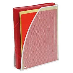 Alba Portariviste Linea Mesh, 26 X H 33,5 X D.so 8 Cm, Bianco