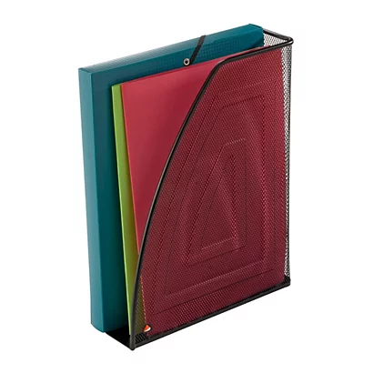 Alba Portariviste Linea Mesh, 26 X H 33,5 X D.so 8 Cm, Nero