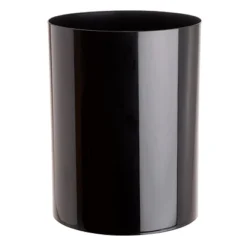 ARCHIVO 2000 Cestino Gettacarta Cilindrico Linea Ecogreen, 26 X H 33,5 Cm Nero