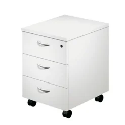 ARTEXPORT FLORENCE ITALY Linea Pronto Cassettiera A 3 Cassetti, 43 X 52 X 60 Cm, Bianco