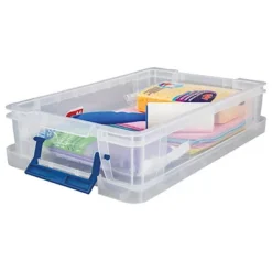 BANKERS BOX Contenitori Multiuso Prostore, Capacità 5,5 Litri, PPL, Trasparente