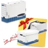 Bankers Box Linea System Offerta 10 Scatole Archivio Legal Dorso 10 Cm + 2 Scatole Archivio Standard Con Coperchio Comprese Nel Prezzo