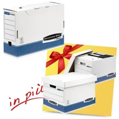 Bankers Box Linea System Offerta 10 Scatole Archivio Legal Dorso 10 Cm + 2 Scatole Archivio Standard Con Coperchio Comprese Nel Prezzo