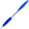 BIC® Atlantis Classic Penna A Sfera A Scatto, Punta Media Da 1 Mm, Fusto Traslucido Con Grip, Inchiostro Blu (confezione 12 Pezzi)
