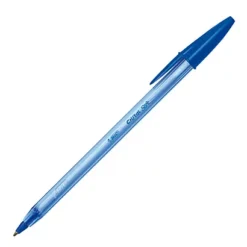 BIC Penna A Sfera Con Cappuccio Cristal Soft - Punta 1,2mm - Blu - Conf. 50 Pezzi
