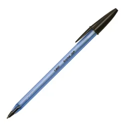 BIC Penna A Sfera Con Cappuccio Cristal Soft - Punta 1,2mm - Nero - Conf. 50 Pezzi