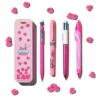 BIC® Summer Fruit Pink Collection Limited Edition Lampone, Astuccio In Metallo 4 Pezzi