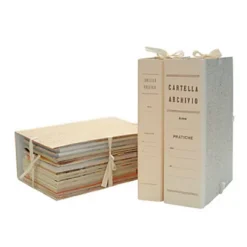 Cartella Archivio Con Lacci, Cartone, Paglia Di Vienna, 350 Mm X 250 Mm X 150 Mm (confezione 25 Pezzi)