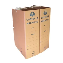 Cartella Archivio Con Lacci Incollati Eco, 25x35x D.so 8 Cm (confezione 25 Pezzi)