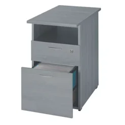 Cassettiera Complementare 2 Cassetti "Linea Pronto" - Grigio