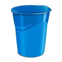 CEP Cestino Gloss - Altezza 33,4 Cm - Diametro 30,5 Cm - 14 L - Blu Oceano