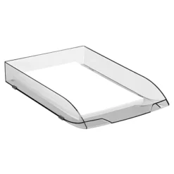 Cep Ice Black Vaschetta Portacorrispondenza A4 147/2 I Trasparente Nero