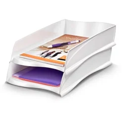 CEP Vaschetta Portacorrispondenza Ellypse Extra Strong - 38 X 27,5 X 82 Cm - Bianco