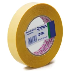 COMET Nastro Biadesivo - 2,5 Cm X 50 M - Trasparente