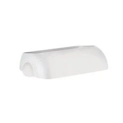 Coperchio Per Cestino Gettacarte Soft Touch - 33,5x22,5x9 Cm - 23 L - Bianco - Mar Plast