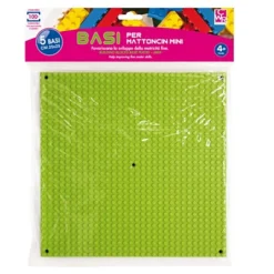 CWR Base Costruzioni Micro - In ABS - 25 X 25 Cm - Colori Assortiti
