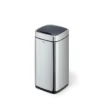 Durable Cestino Con Sensori NO TOUCH, Acciaio Inossidabile, 27 X 27 X 57 Cm, 21 Litri