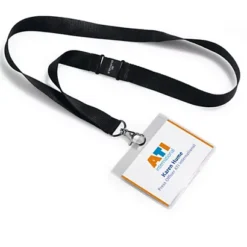 DURABLE Portanome Con Cordoncino - 6 X 9 Cm - Conf. 5 Pezzi