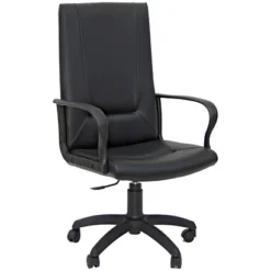 Easy, Poltrona Presidenziale, Ecopelle, Nero