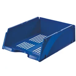 ESSELTE Vaschetta Portacorrispondenza Transit Jumbo - 26,8 X 33,8 X 11,5 Cm - Blu