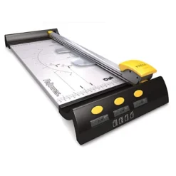 Fellowes Taglierina A Lama Rotante Proton A3, Nero E Argento