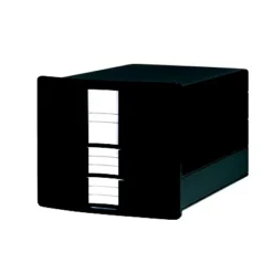 Han Cassettiera Da Scrivania Impuls, 3 Cassetti Chiusi, Con Inserto, Nero