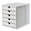 Han Cassettiera ''System Box'' Cassetti Chiusi - Colore Grigio
