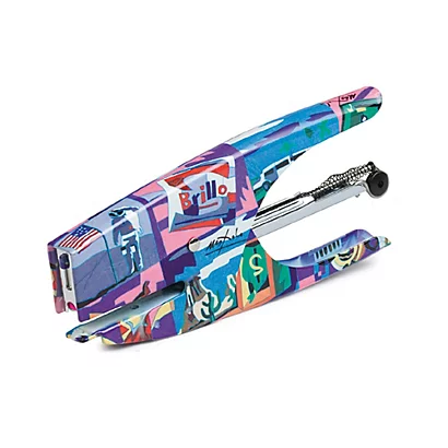 ITERNET Cucitrice A Pinza Pop Art - Punti 6/4 - American Dream - Acciaio Cromato