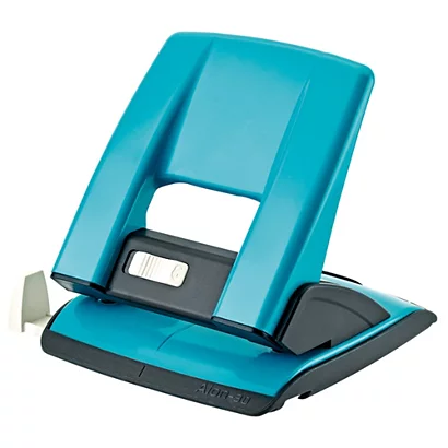ITERNET Perforatore - Passo 8 Cm - Max 30 Fogli - 2 Fori - Turchese - Kartia