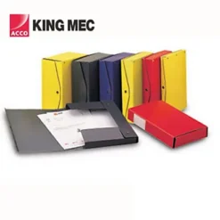 KING MEC Cartella Progetti Project, Cartone, Giallo, 360 Mm X 260 Mm X 120 Mm (confezione 5 Pezzi)