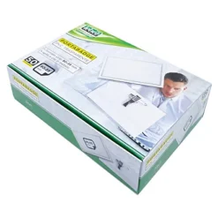 LEBEZ Portabadge Con Clip E Spilla - 9 X 5,5 Cm - Conf. 50 Pezzi