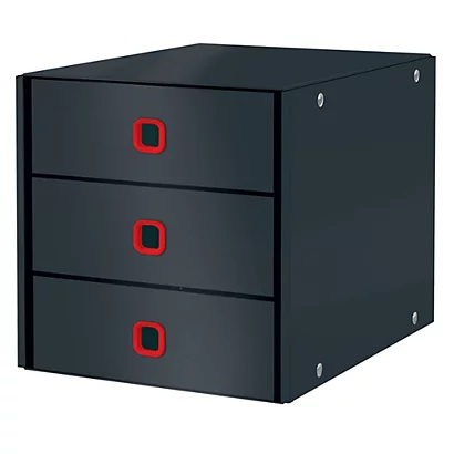 LEITZ Cassettiera ClickStore Cosy - 3 Cassetti - Grigio