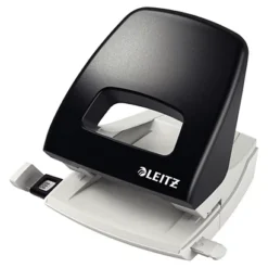 Leitz NeXXt Series 5005, Perforatore 2 Fori, Capacità 25 Fogli, Nero