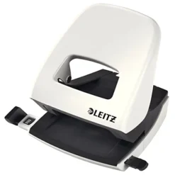 Leitz NeXXt Series 5008, Perforatore 2 Fori, Capacità 30 Fogli, Bianco Perlato