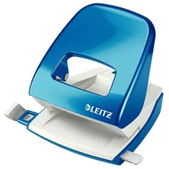 Leitz NeXXt Series 5008 WOW, Perforatore 2 Fori, Capacità 30 Fogli, Azzurro