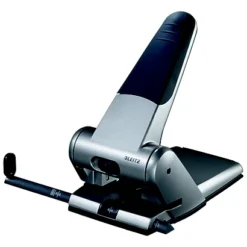 Leitz Perforatore Per Alti Spessori, 2 Fori, 65 Fogli, Alluminio, Grigio
