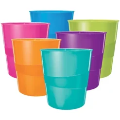 Leitz WOW Cestino Gettacarte, Fucsia Perlato