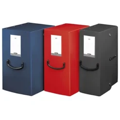 LEONARDI Cartella Progetti Pick Up, Polipropilene, Grigio, 350 Mm X 250 Mm X 200 Mm