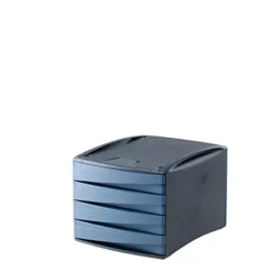 LEONARDI Cassettiera A 4 Cassetti Green2Desk, Carta Da Zucchero