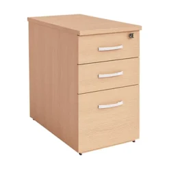 Linea Work Cassettiera Classificatore Alta, 44 X 80 X 73 Cm, Rovere