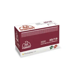 Maestri Punti Metallici Per Aggraffatrice Manuale 35/19, Acciaio (confezione 2.000 Punti)