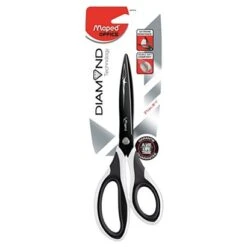 Maped Forbici Diamond, 21 Cm, Bianco E Nero