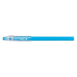 PILOT Penna Gel Cancellabile FriXion Ball Sticks, Punta Media 0,7 Mm, Tratto 0,35 Mm, Azzurro (confezione 12 Pezzi)