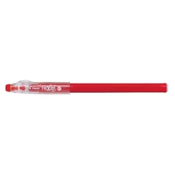 PILOT Penna Gel Cancellabile FriXion Ball Sticks, Punta Media 0,7 Mm, Tratto 0,35 Mm, Rosso (confezione 12 Pezzi)