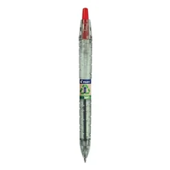 Pilot Penna A Sfera A Scatto Begreen B2P Ecoball, Punta 1 Mm, Rosso (confezione 10 Pezzi)