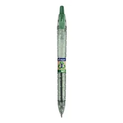 Pilot Penna A Sfera A Scatto Begreen B2P Ecoball, Punta 1 Mm, Verde (confezione 10 Pezzi)