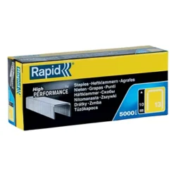 RAPID Punti Galvanizzati - 13/10 - 10 Mm - Metallo - Conf. 5000 Pezzi