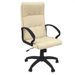 Sandra Poltrona Presidenziale, Similpelle, Panna