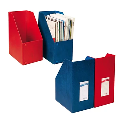 SEI ROTA Portariviste Oblique 100 - 24 X 32 Cm - Dorso 10 Cm - Blu